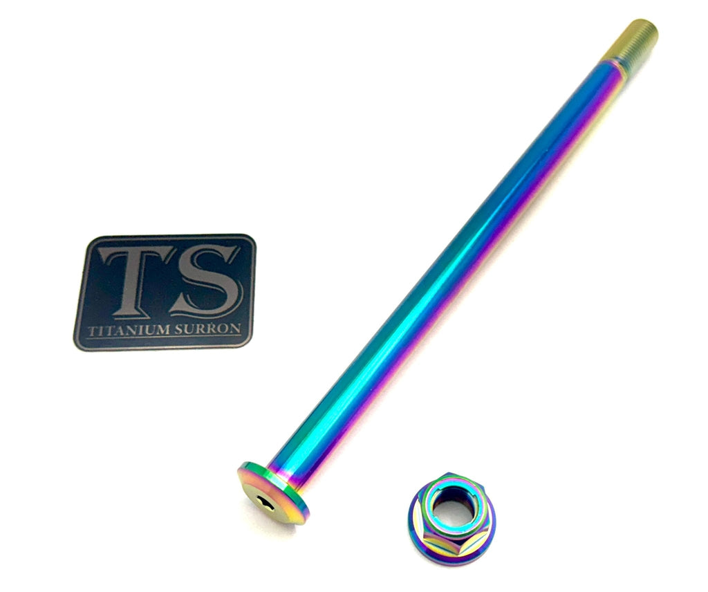 Titanium Rear Axle and Nut - Talaria (Two pcs)