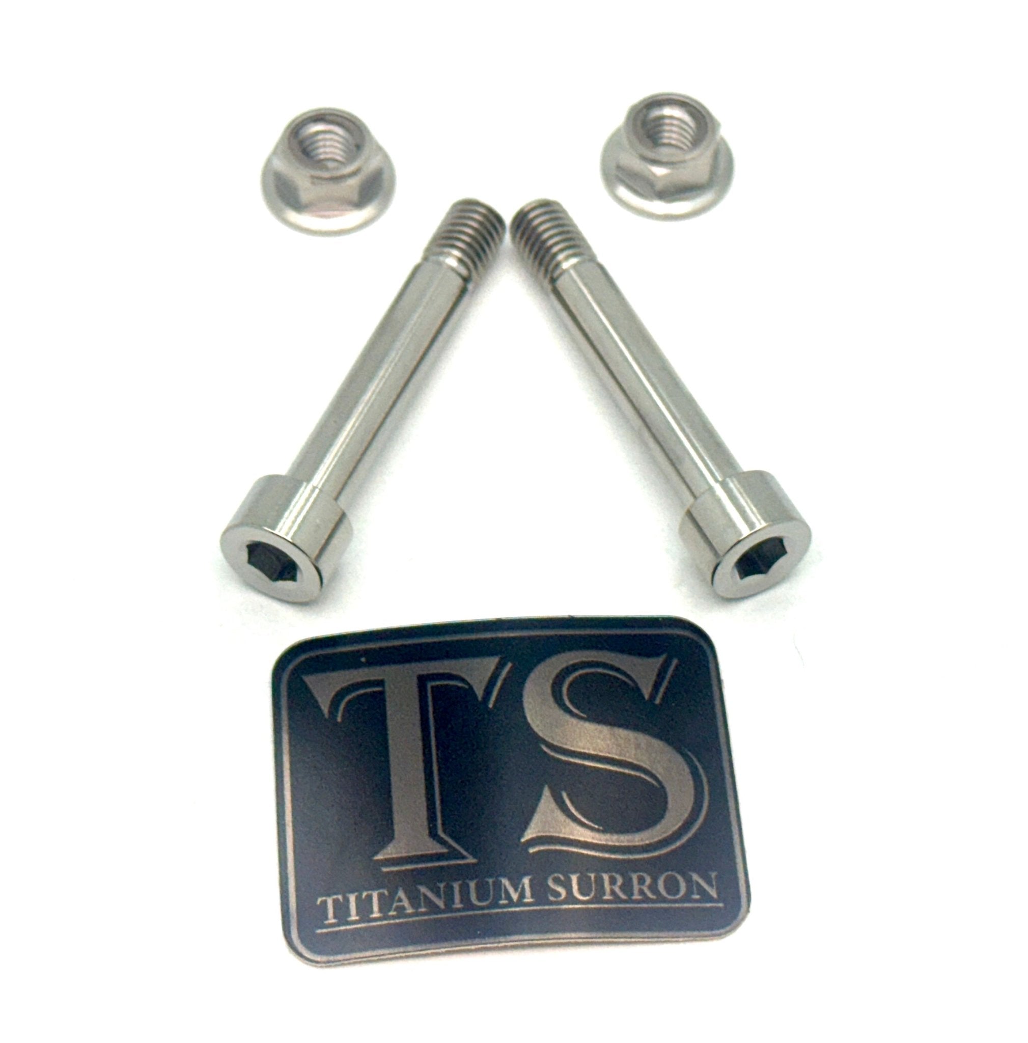 Titanium Rear Shock Mount Hardware (4 Pieces) Altis Sigma